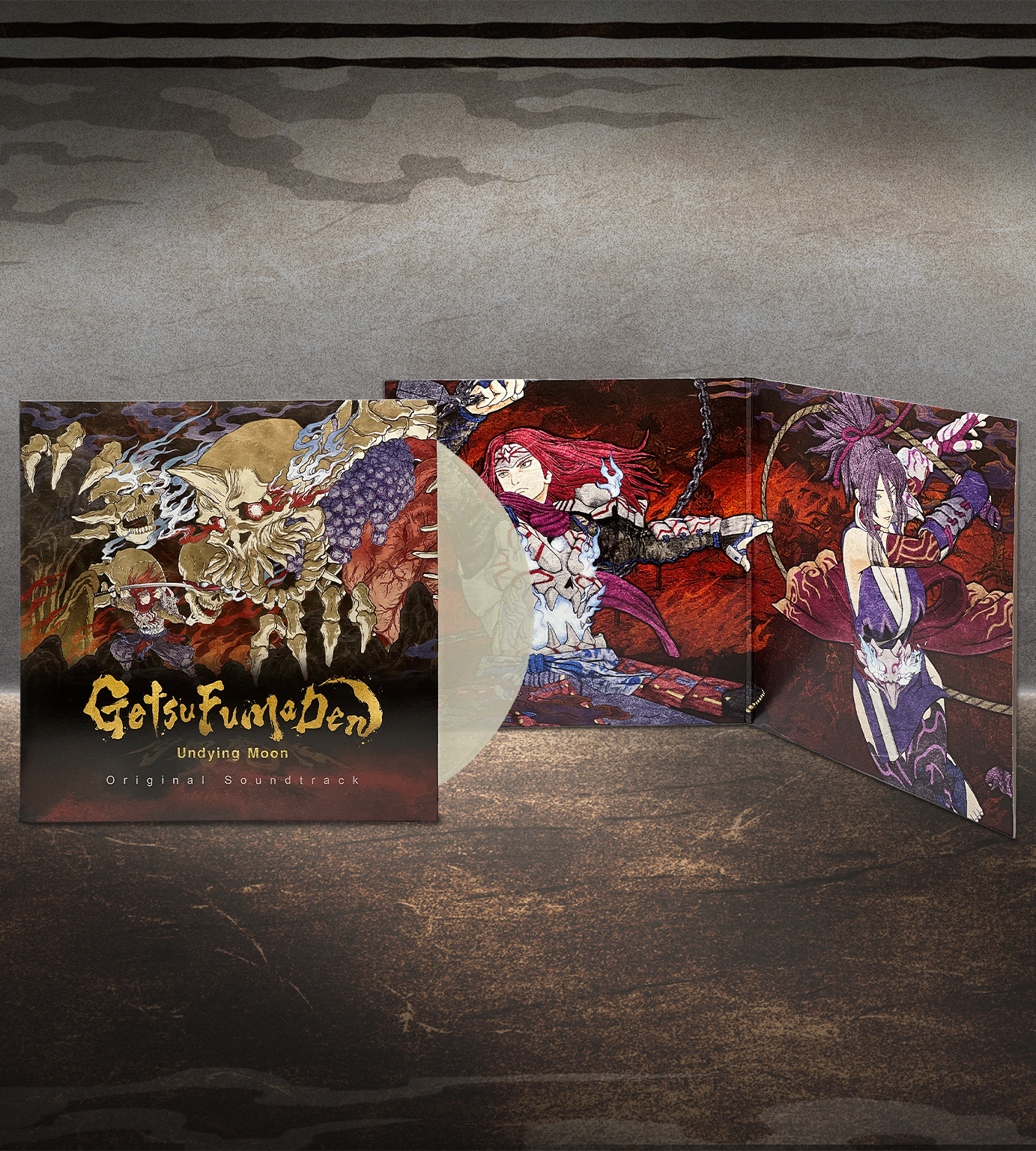 limited-run-getsufumaden-undying-moon-2lp-vinyl-soundtrack image 2