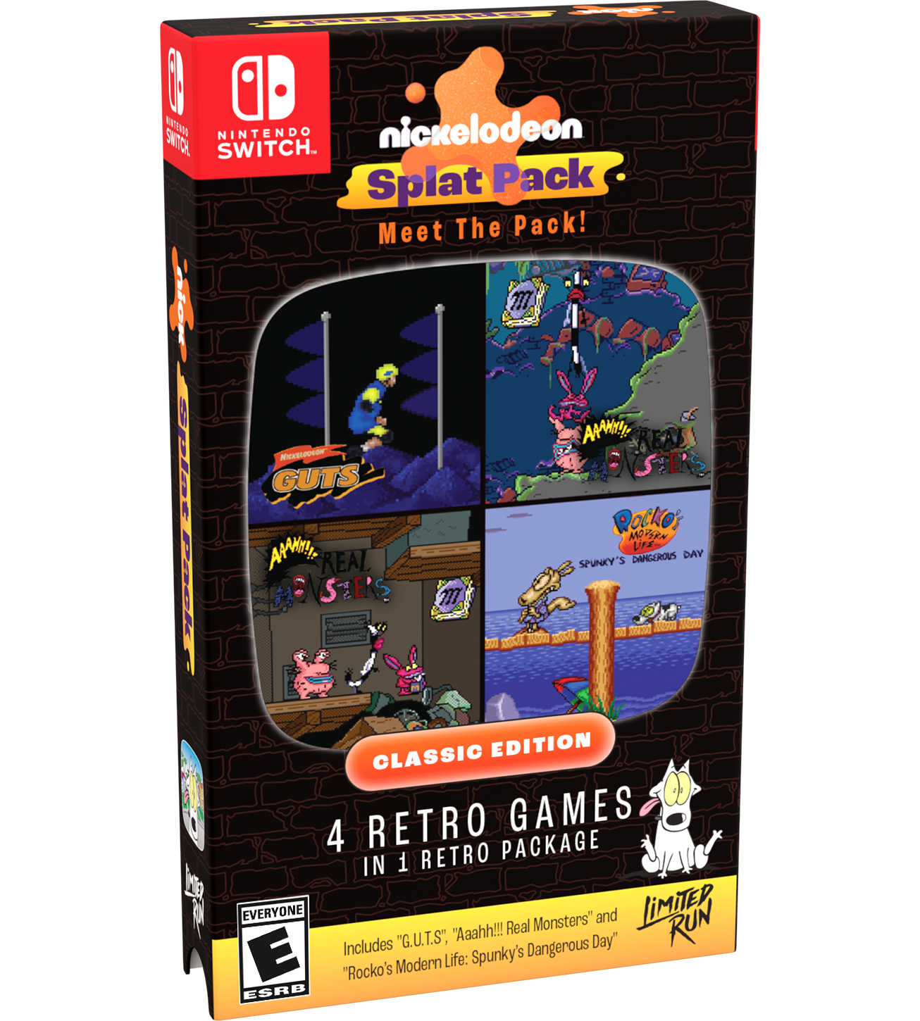 limited-run-nickelodeon-splat-pack-classic-edition-switch-spiel image 3