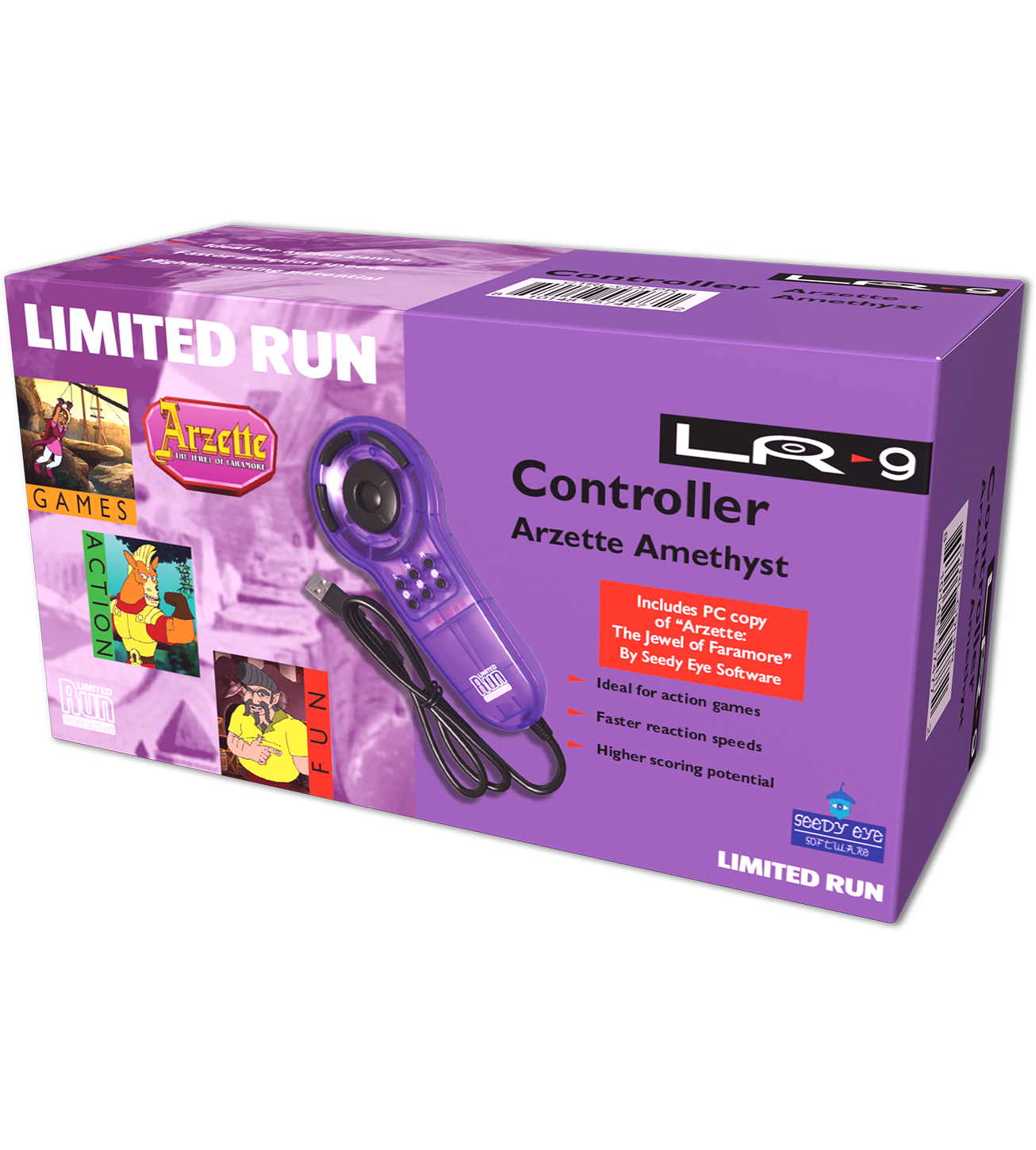limited-run-arzette-jewel-of-faramore-bundle-controller image 1