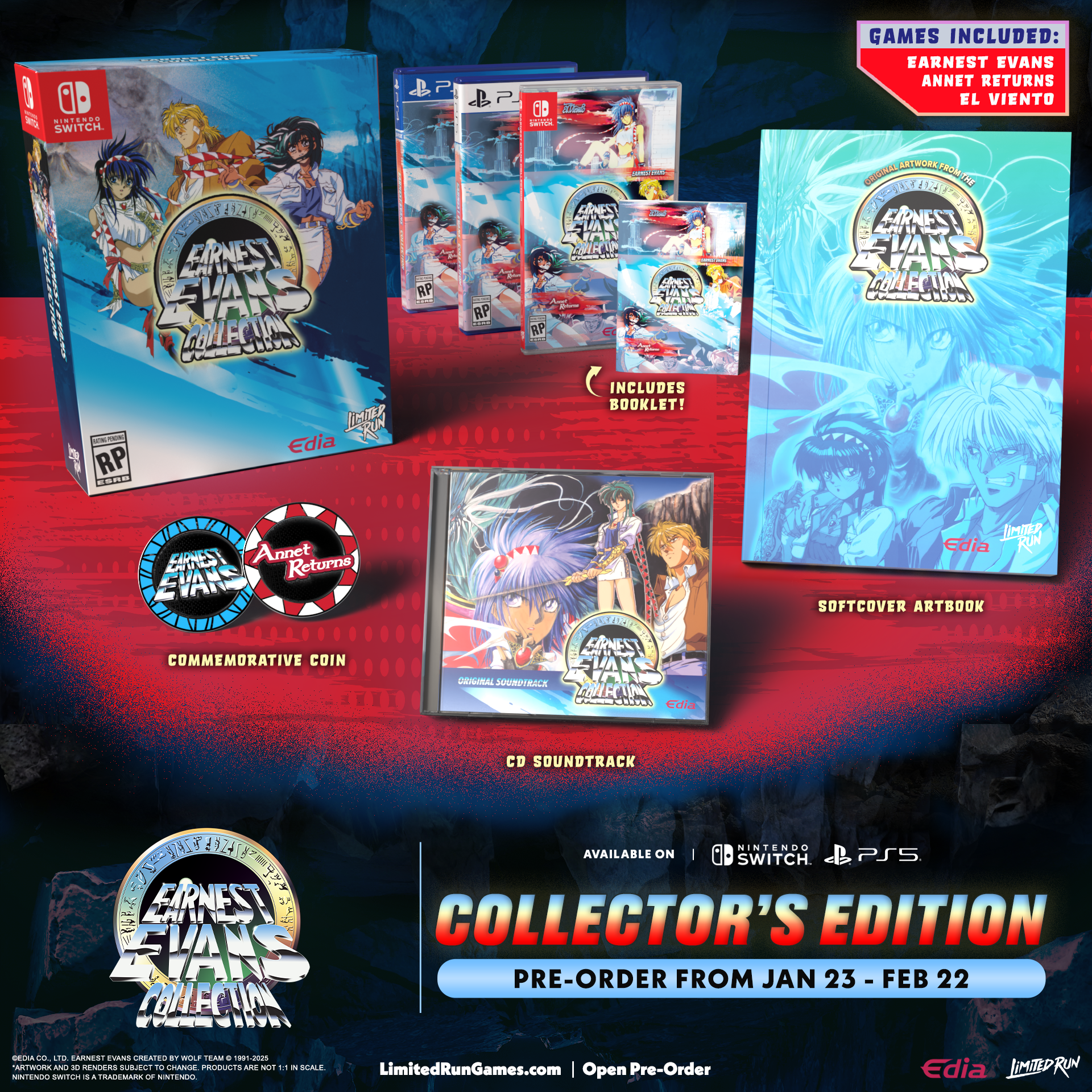 limited-run-earnest-evans-collector-s-edition-switch-spiel-trilogie image 2