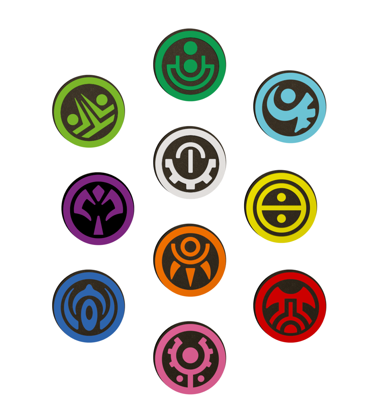 limited-run-phantasy-star-online-section-id-emaille-pins-set image 2