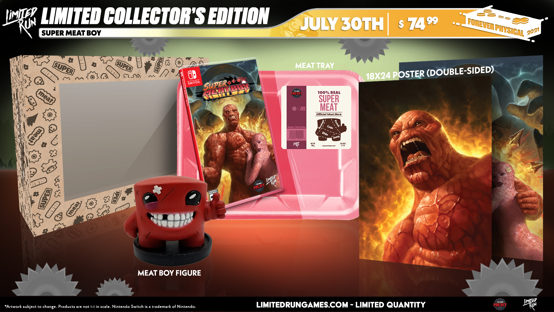 switch-limited-run-super-meat-boy-28-collector-s-edition image 2