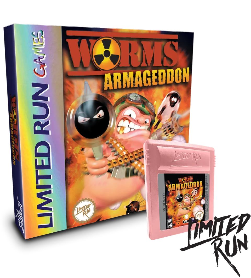 limited-run-worms-armageddon-gbc-spiel-cartridge-retro-box image 1