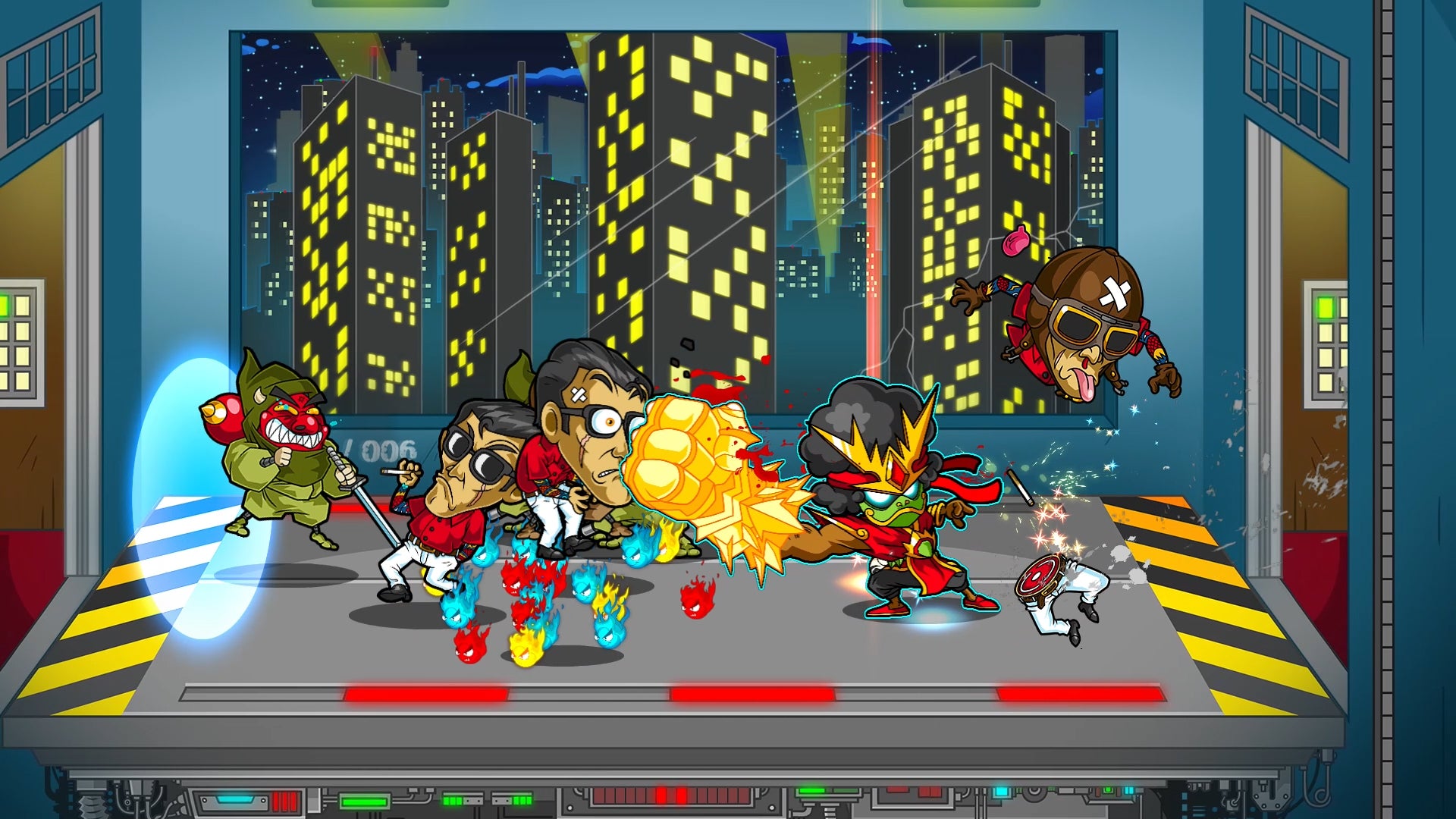 strictly-limited-jitsu-squad-ps4-spiel-limited-edition-beat-em-up image 8