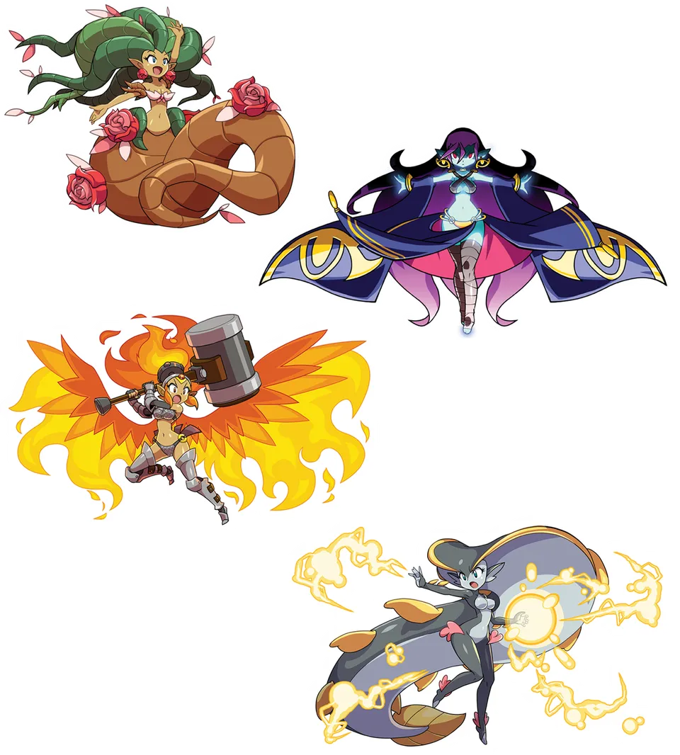 limited-run-shantae-and-the-seven-sirens-fusion-dance-premium-sticker image 1
