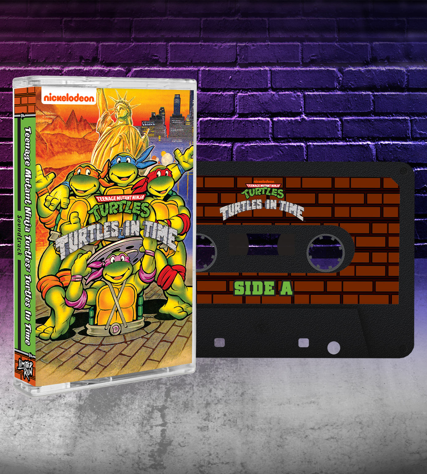 limited-run-turtles-in-time-kassette-soundtrack-arcade-retro image 2