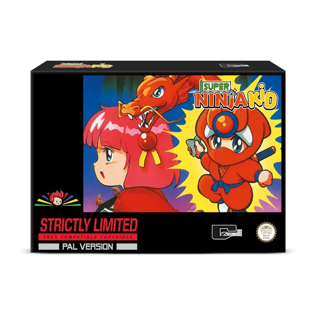 strictly-limited-super-ninja-kid-snes-modul-pal-limited-edition image 1