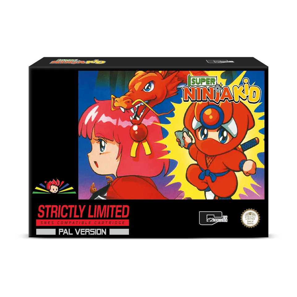 strictly-limited-super-ninja-kid-snes-modul-pal-limited-edition image 1