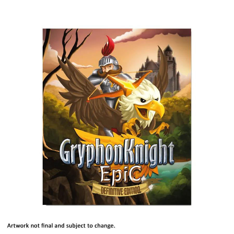 strictly-limited-games-gryphon-knight-epic-art-card-aluplatte image 1