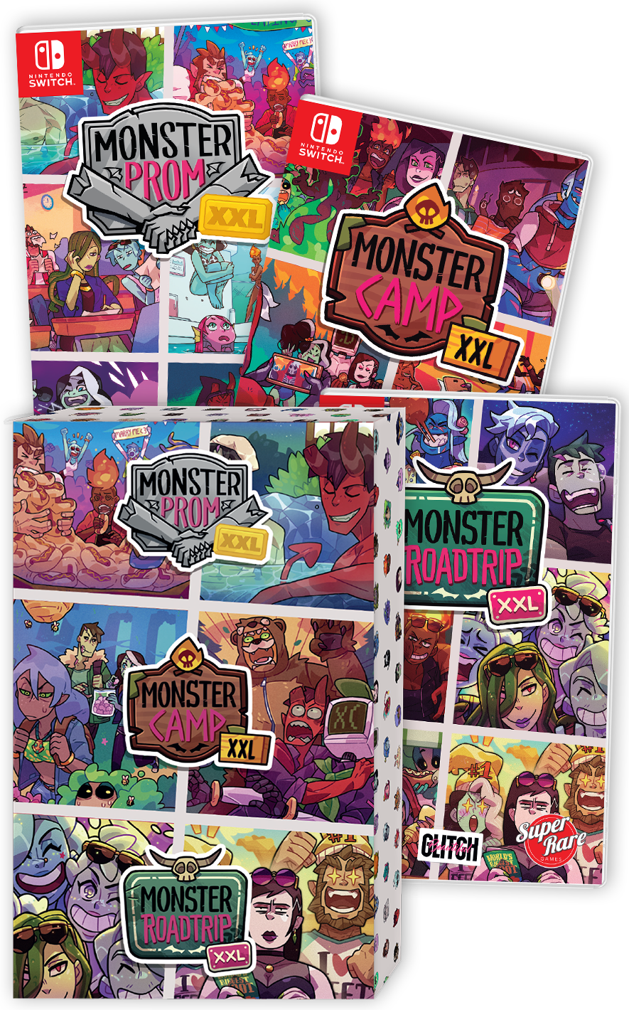 super-rare-games-de-1-monster-prom-xxl-triple-pack-switch-spiel-deluxe image 3