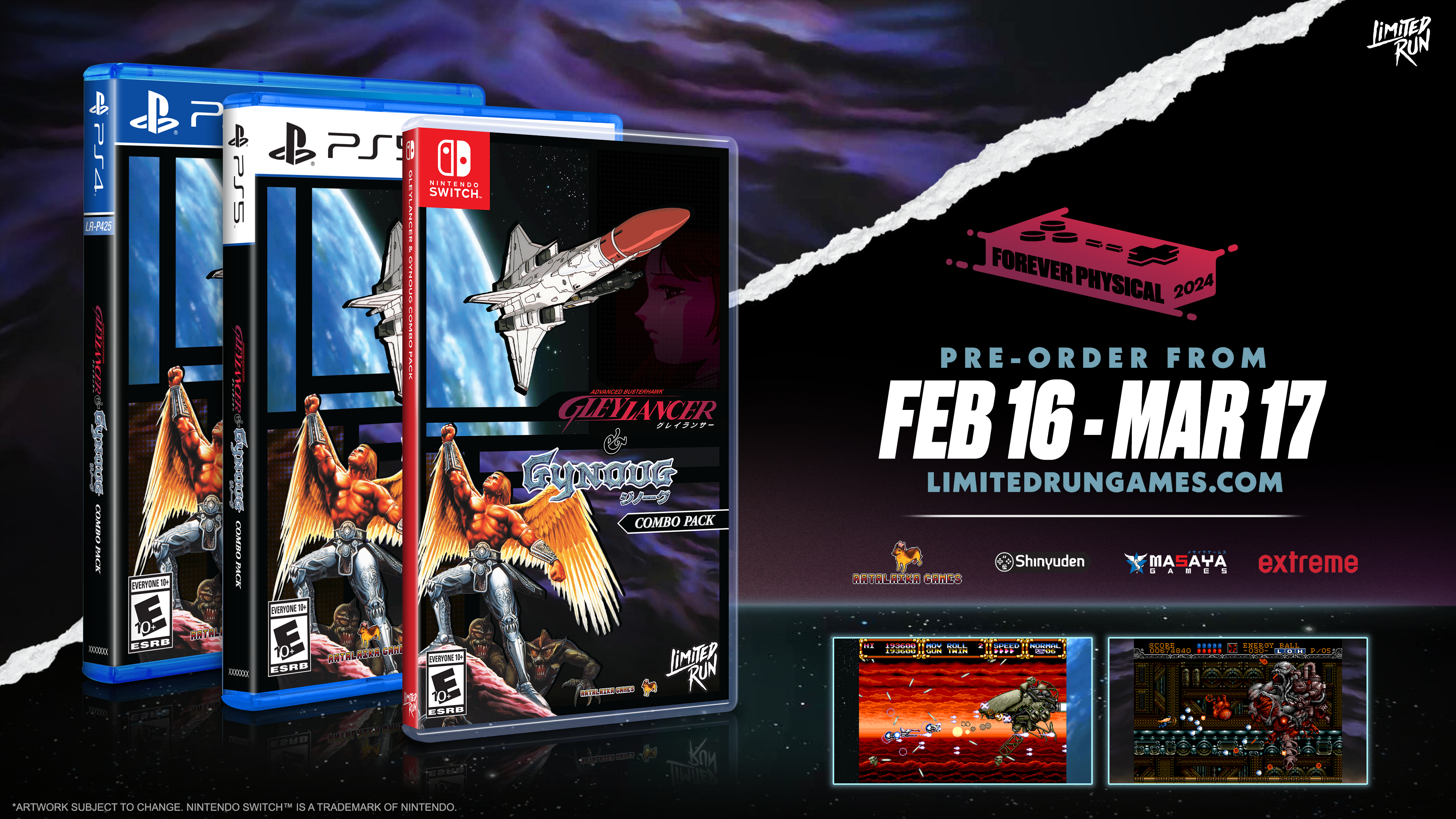 ps5-limited-run-92-gleylancer-gynoug-ps5-spiel-combo-pack image 3
