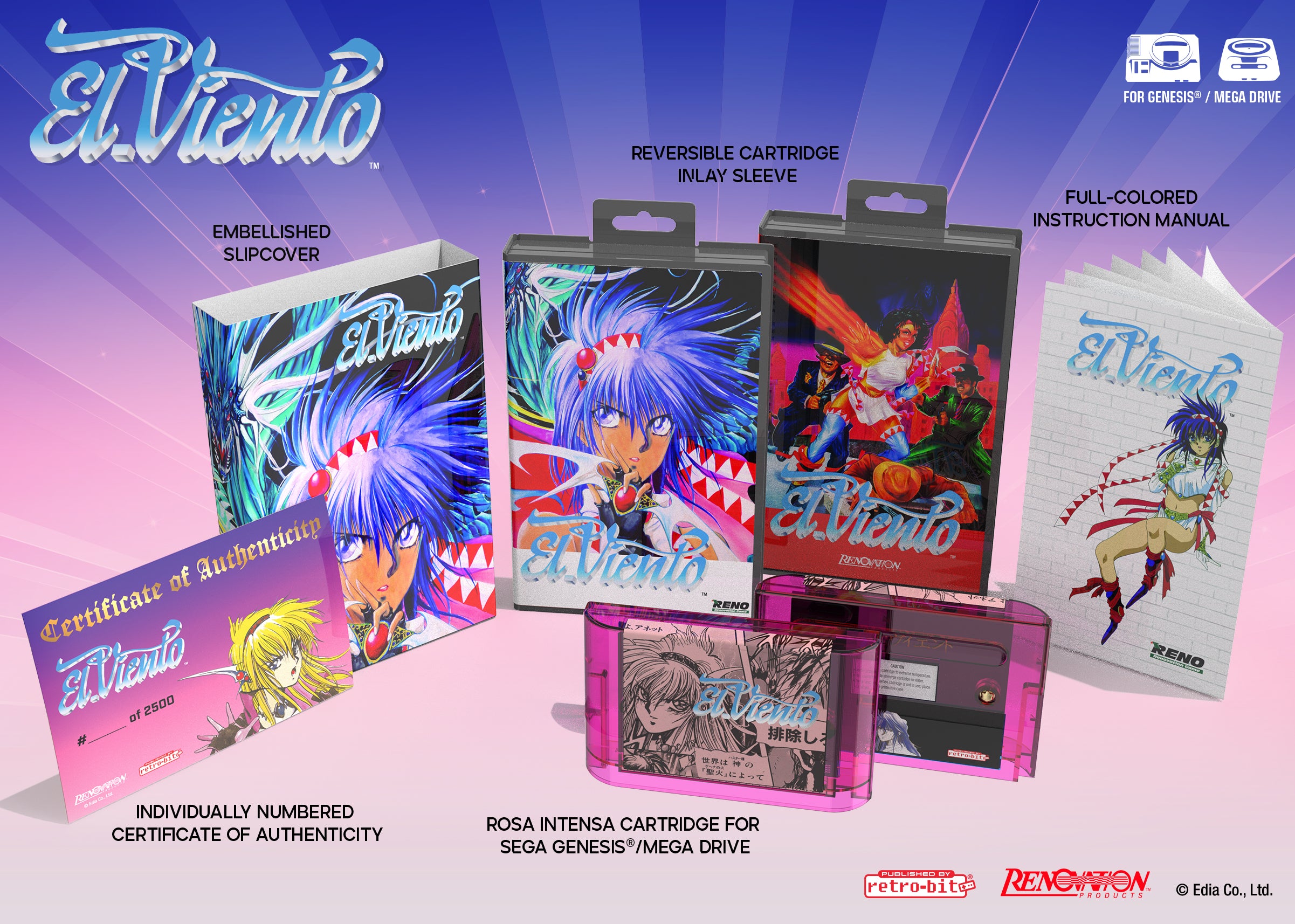 limited-run-games-el-viento-collector-s-edition-genesis-spiel image 2