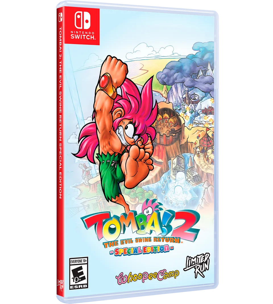 limited-run-tomba-2-switch-spiel-special-edition-plattformer image 1