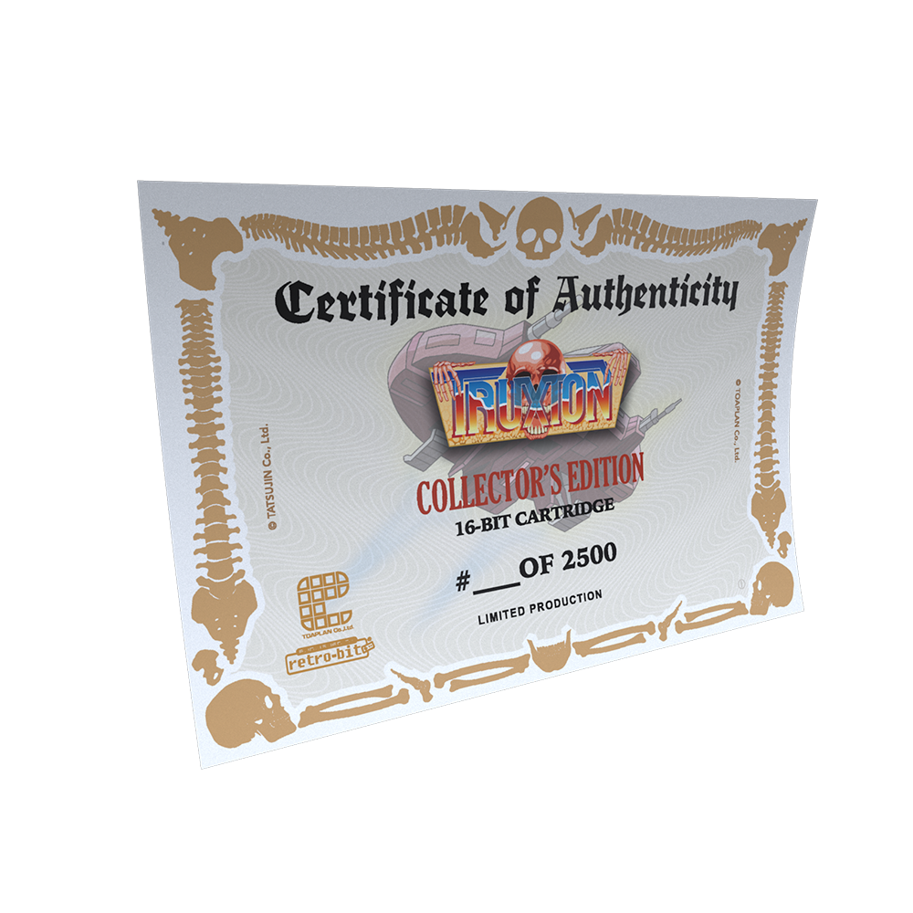 strictly-limited-truxton-collector-s-edition-mega-drive-spiel-cartridge image 6