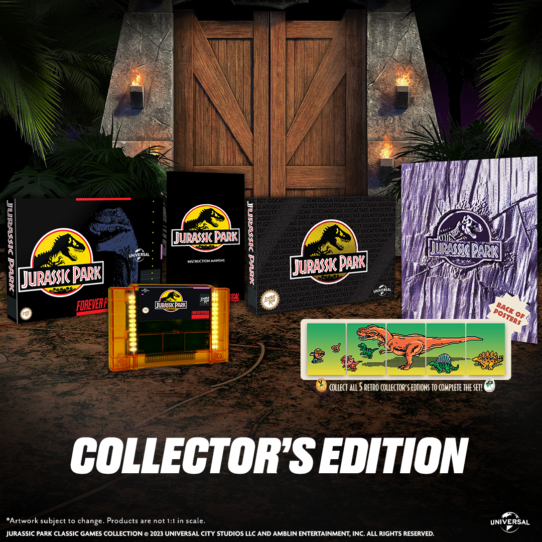limited-run-jurassic-park-collector-s-edition-snes-modul image 2