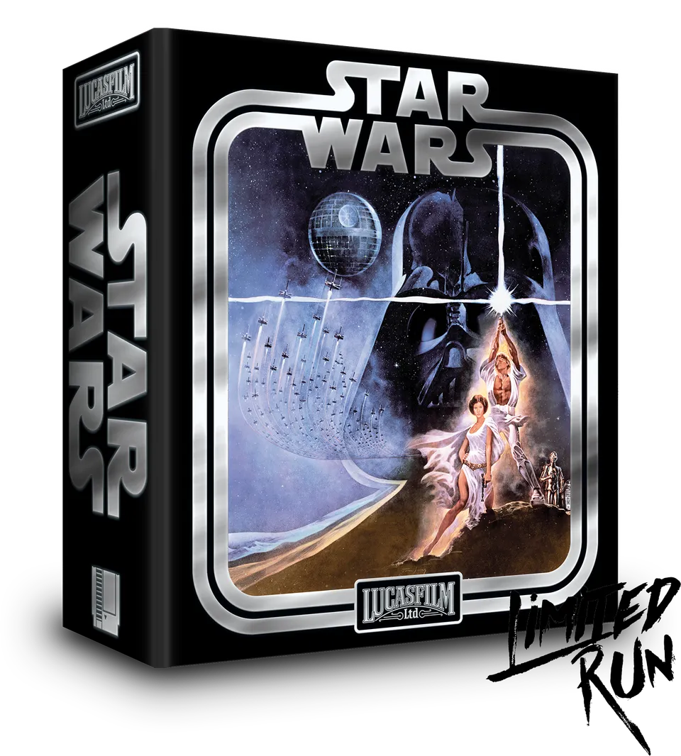 limited-run-star-wars-nes-premium-edition-spiel-blaue-cartridge image 1