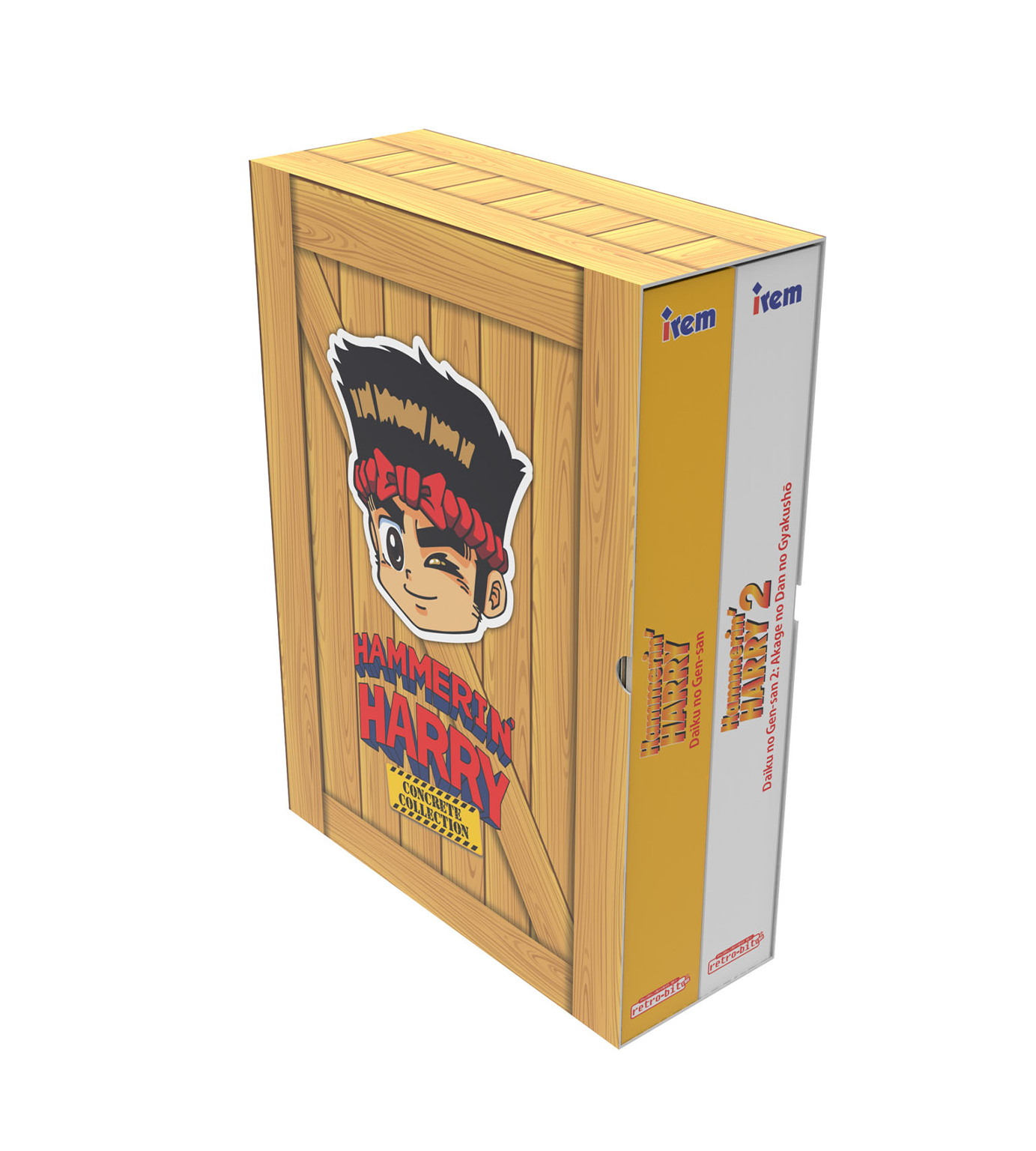 limited-run-hammerin-harry-concrete-collection-nes-modul-sammler image 2