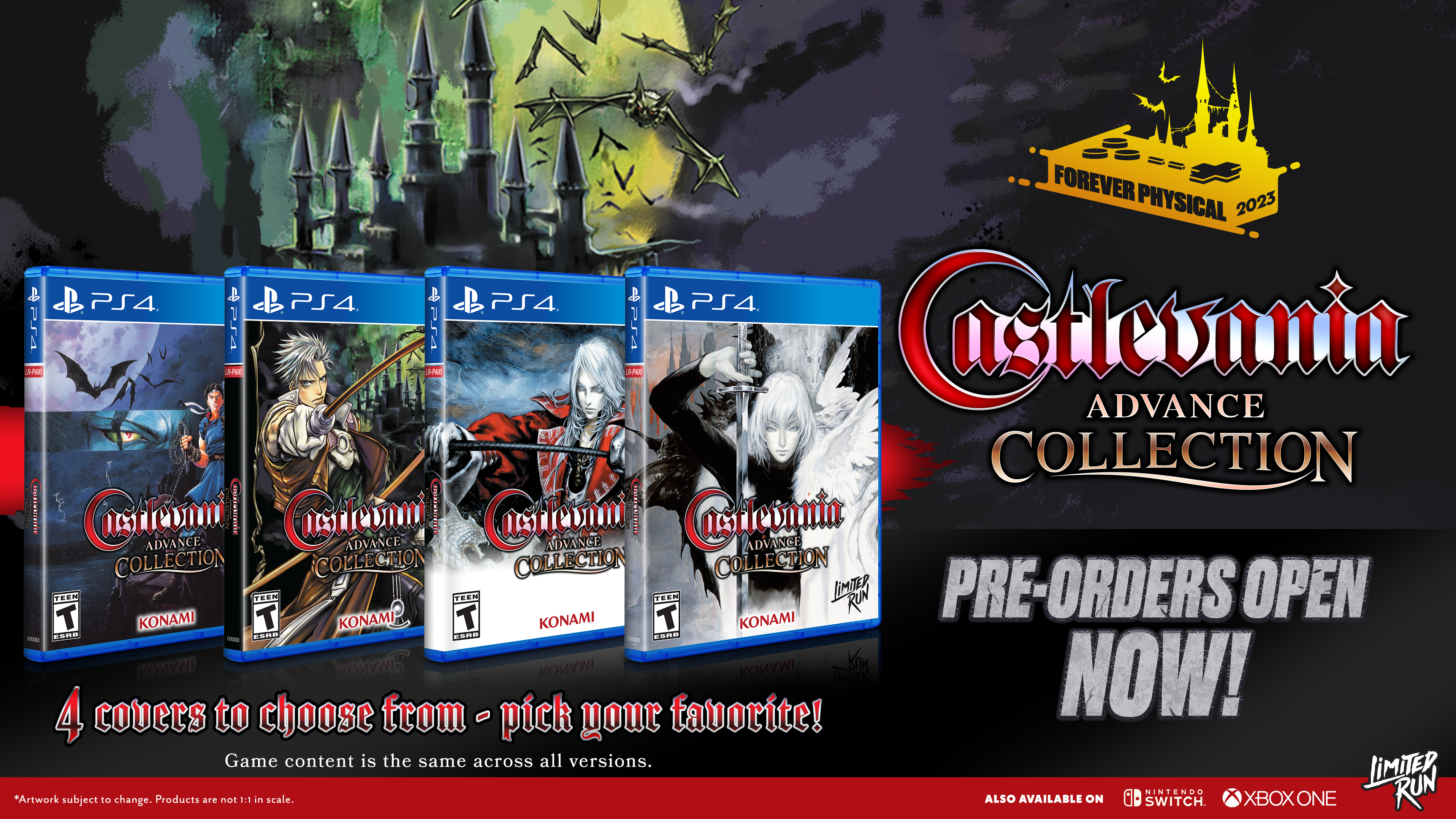 limited-run-524-castlevania-advance-collection-ps4-spiel-circle-of-the-moon image 6