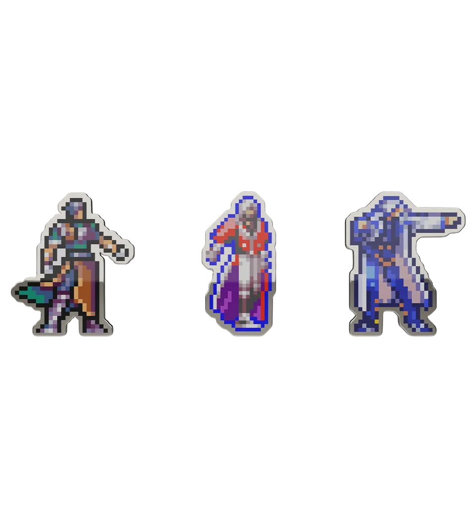 limited-run-games-castlevania-advance-collection-emaille-pin-set image 1