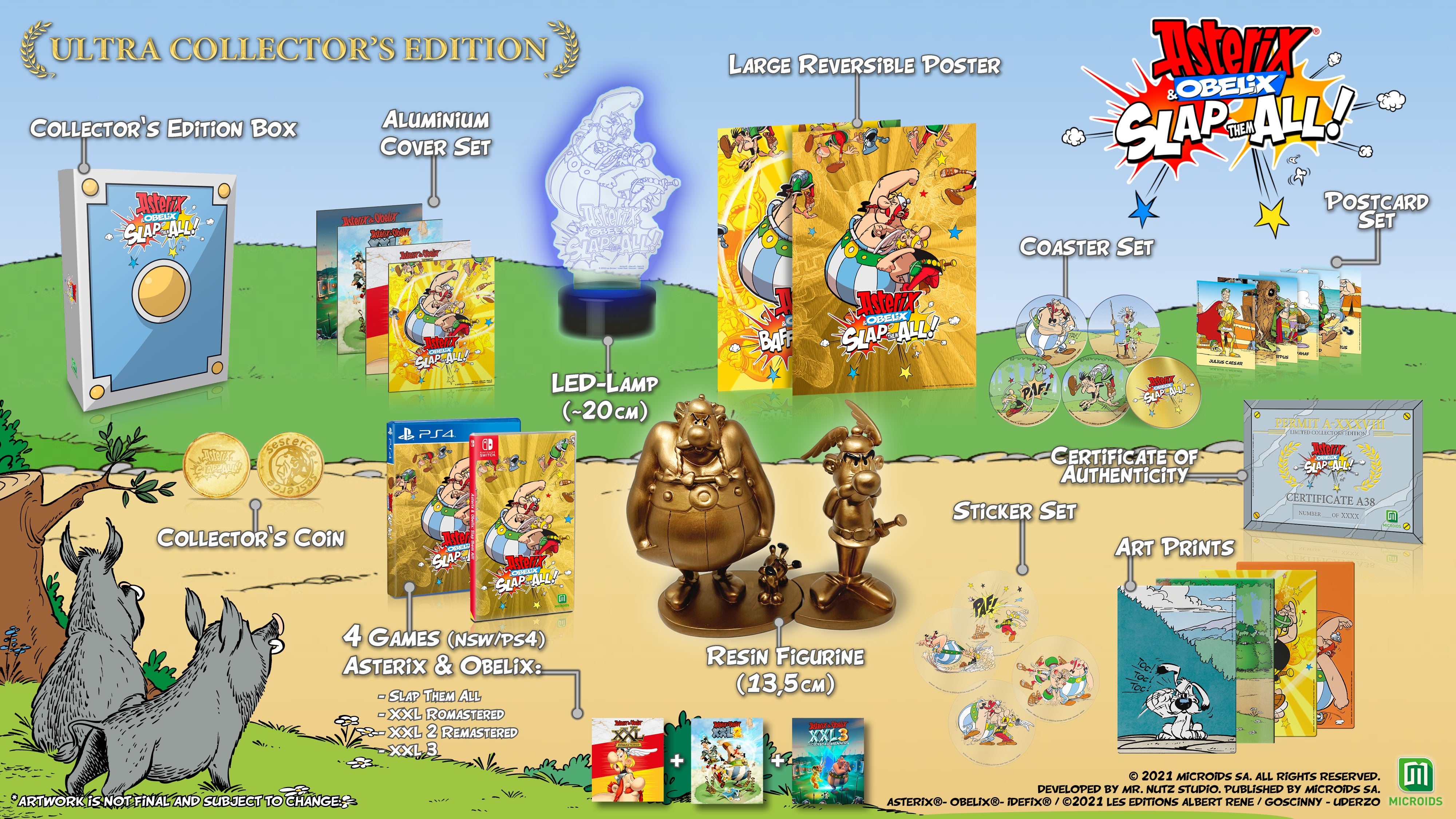 strictly-limited-asterix-obelix-slap-them-all-ps4-spiel-ultra-edition image 2