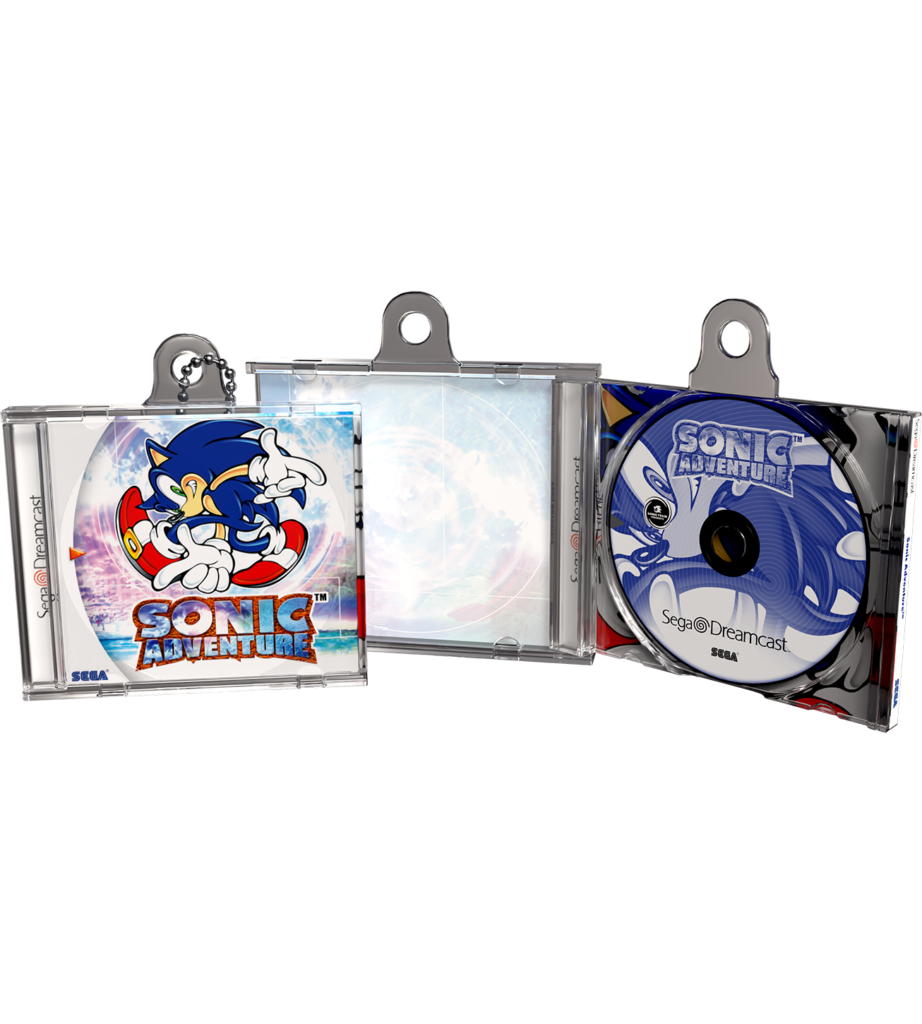 limited-run-sonic-adventure-game-case-schl-sselanh-nger-merch image 2