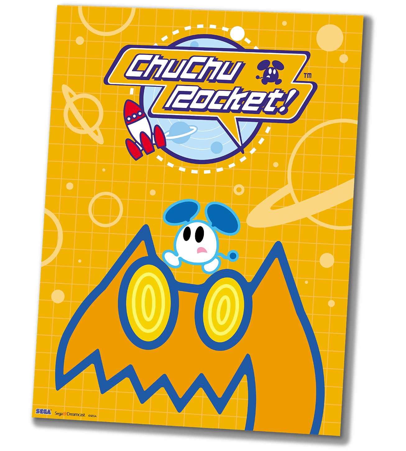 limited-run-chuchu-rocket-poster-gaming-merch-retro image 1