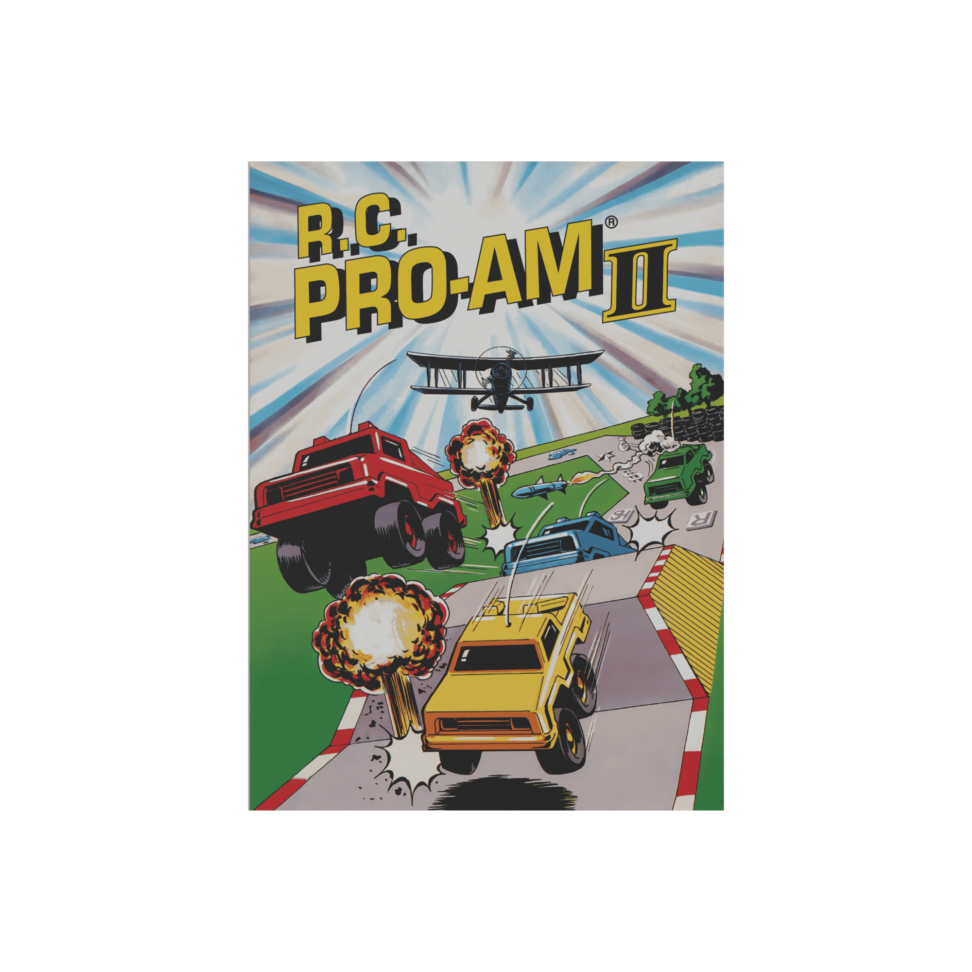r-c-pro-am-ii-nes-retro-cartridge-spiel-pal-raceway-box image 7