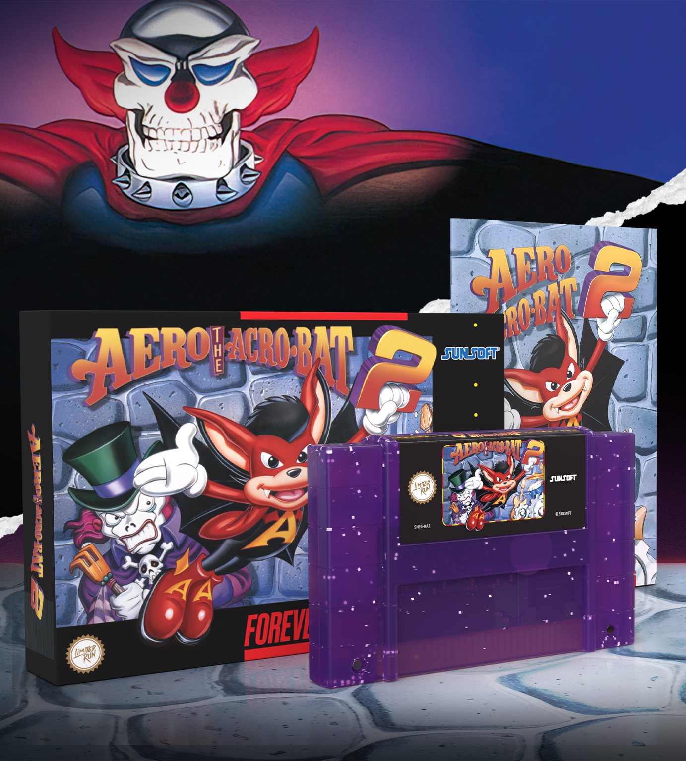 limited-run-aero-the-acro-bat-2-snes-modul-standard-jump-run image 2