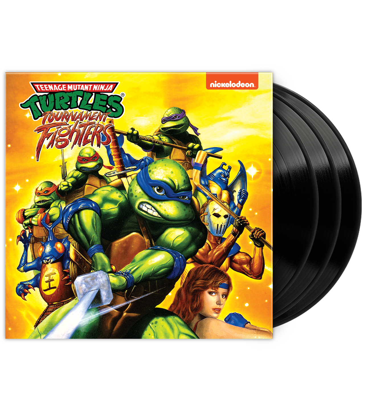 limited-run-tmnt-tournament-fighters-vinyl-green-ooze-edition image 4