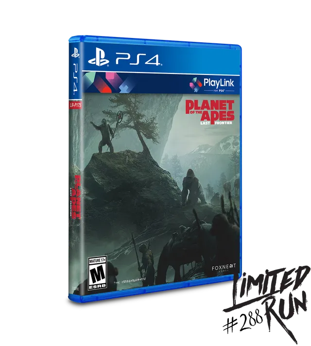 limited-run-288-planet-of-the-apes-last-frontier-ps4-spiel-disc image 1