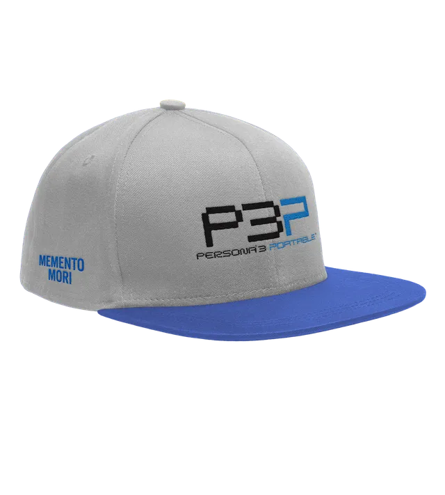 limited-run-persona-3-portable-snapback-cap-schwarz-verstellbar image 1