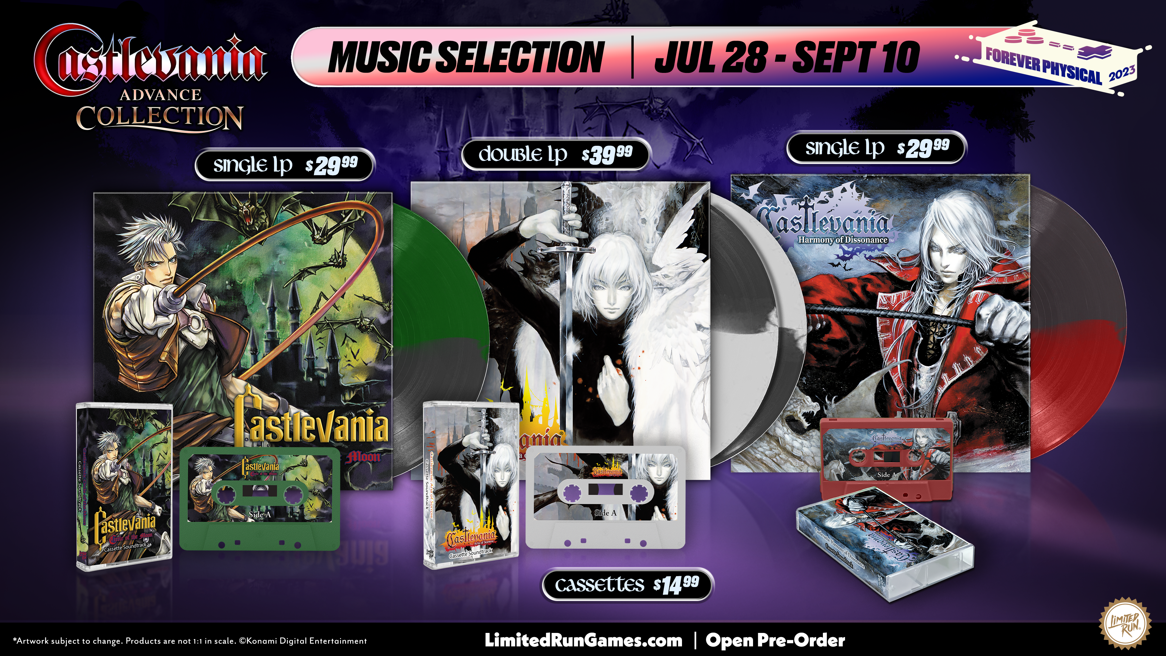 limited-run-castlevania-aria-of-sorrow-soundtrack-2lp-vinyl image 4