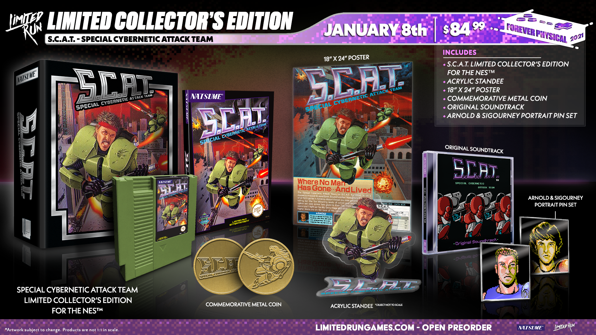 limited-run-s-c-a-t-nes-modul-collector-s-edition-grau image 2