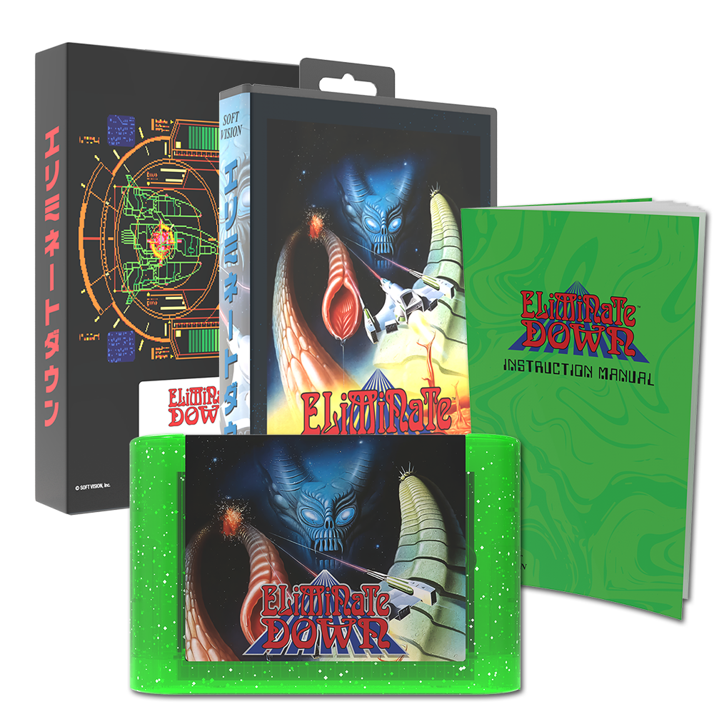 strictly-limited-eliminate-down-collectors-cartridge-genesis-spiel image 1