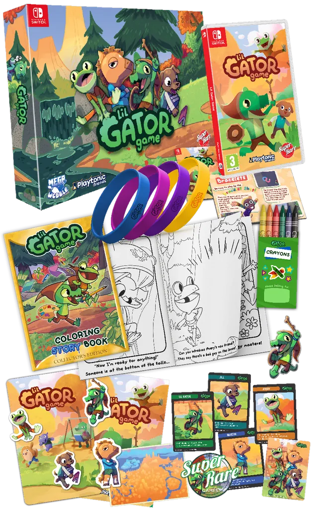 super-rare-games-ce-12-lil-gator-game-collector-s-edition-switch image 1