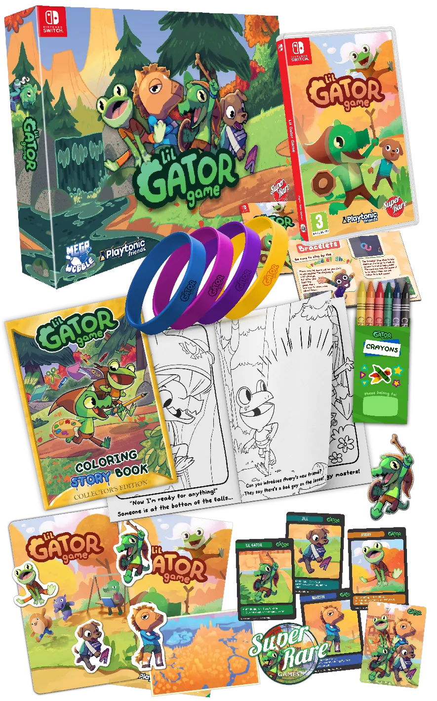 super-rare-games-ce-12-lil-gator-game-collector-s-edition-switch image 1