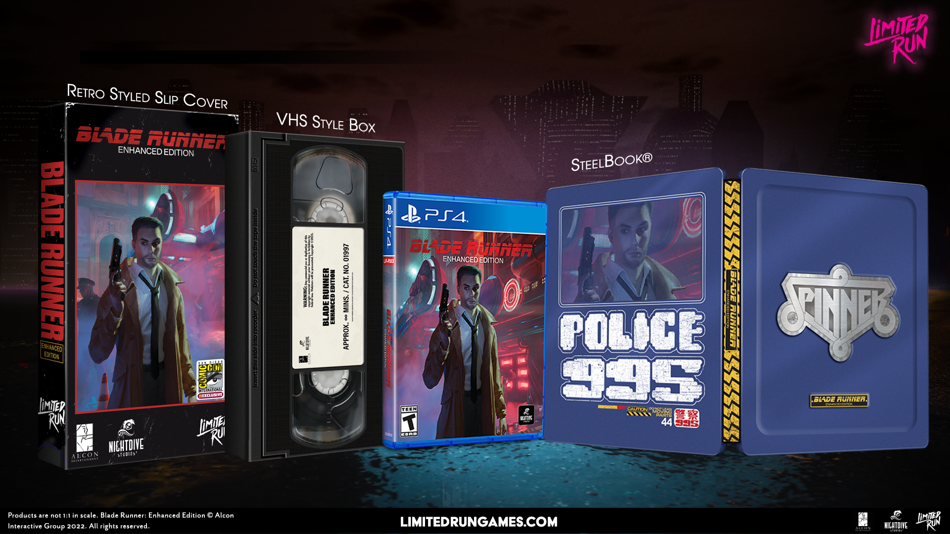 limited-run-466-blade-runner-enhanced-edition-ps4-spiel-vhs-edition image 3