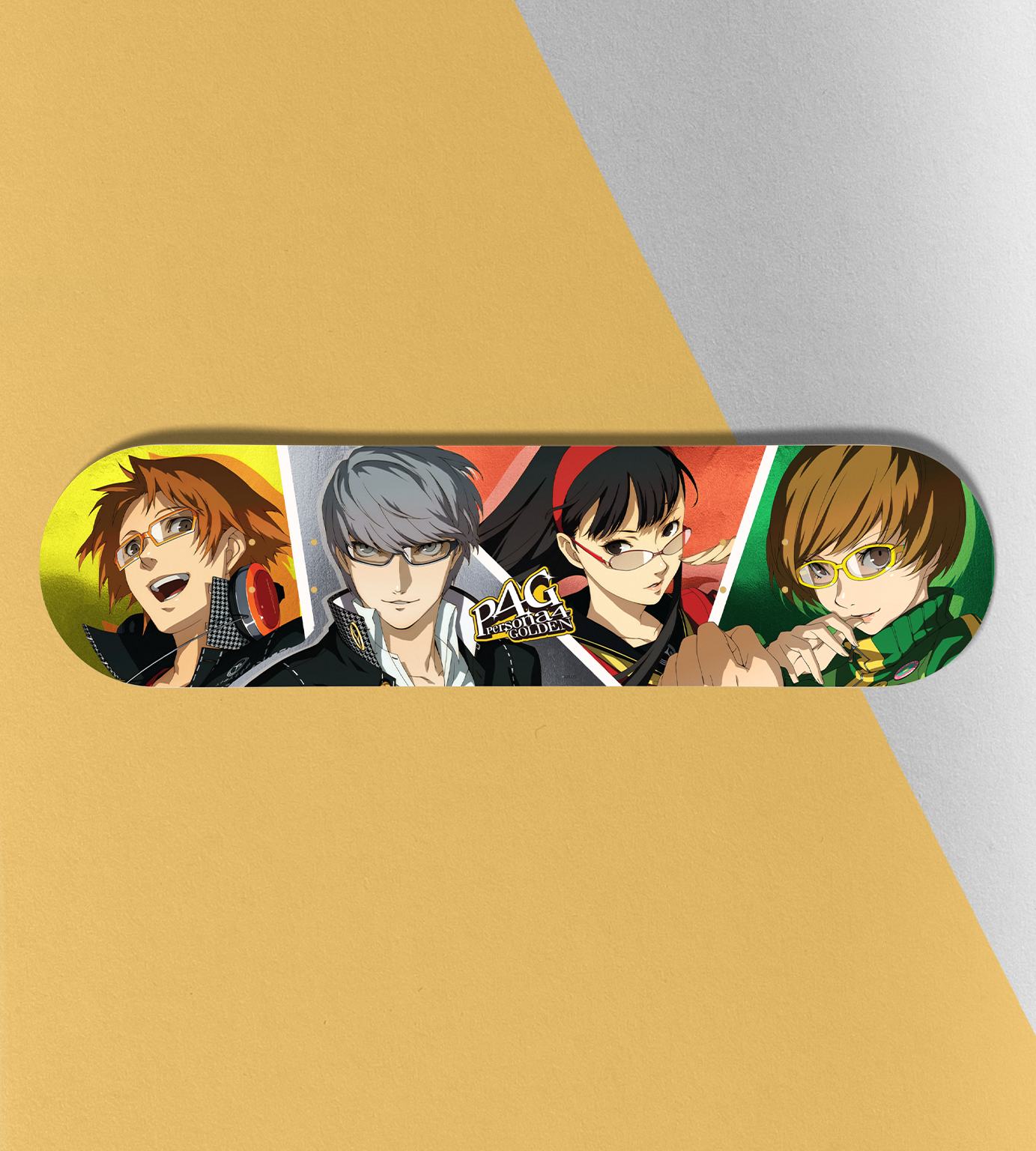 limited-run-persona-4-golden-foil-skateboard-deck image 2