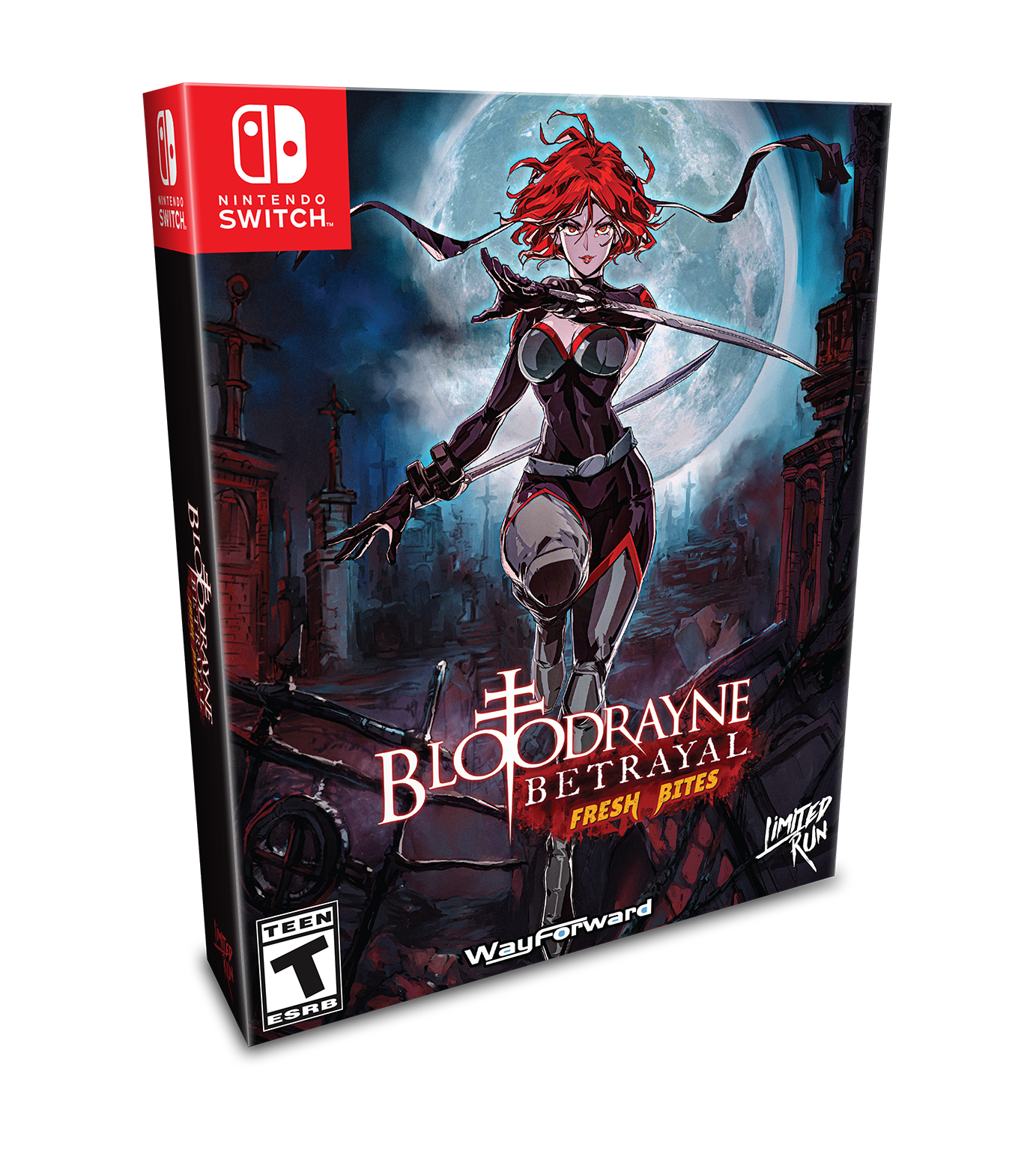 limited-run-bloodrayne-betrayal-fresh-bites-120-switch-spiel-collectors-edition image 1