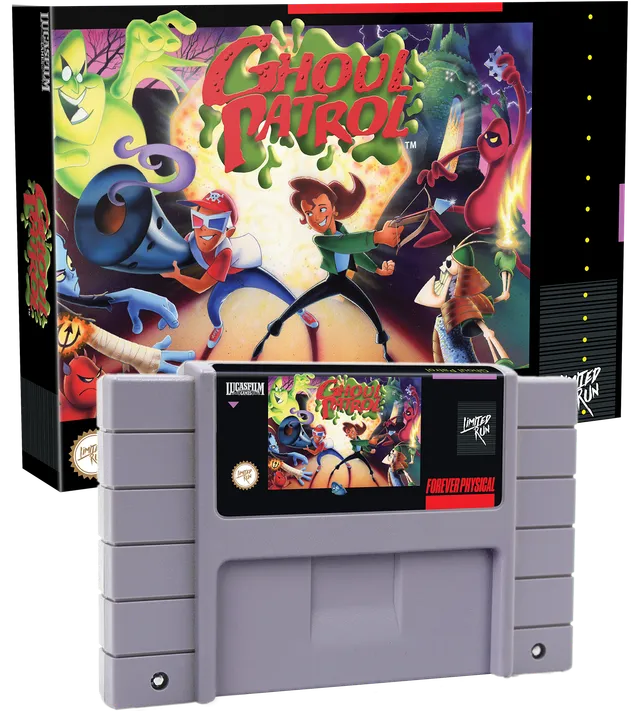 limited-run-ghoul-patrol-snes-modul-grau-standard image 1