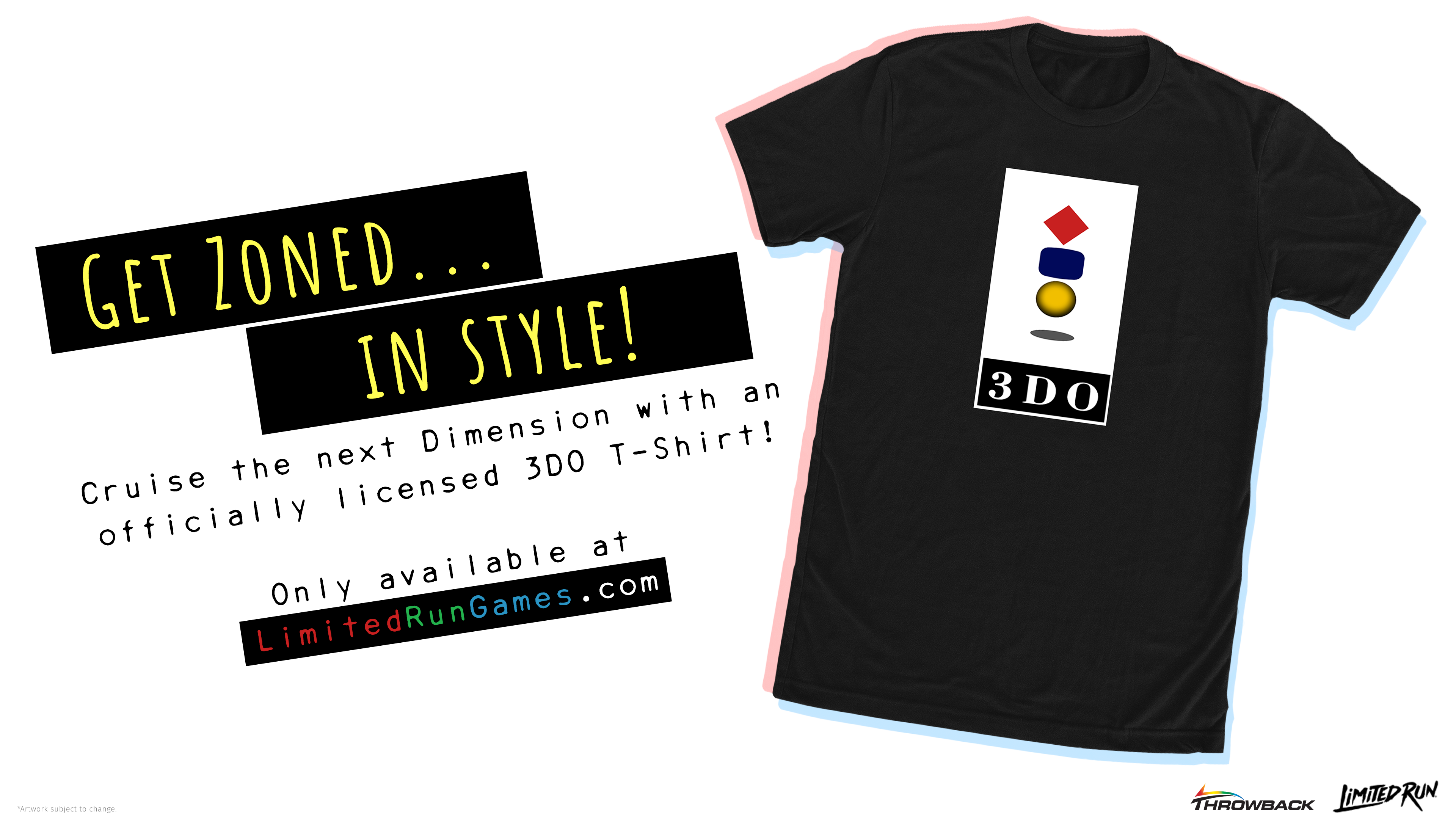 limited-run-3do-t-shirt-unisex-retro-gaming-shirt image 3