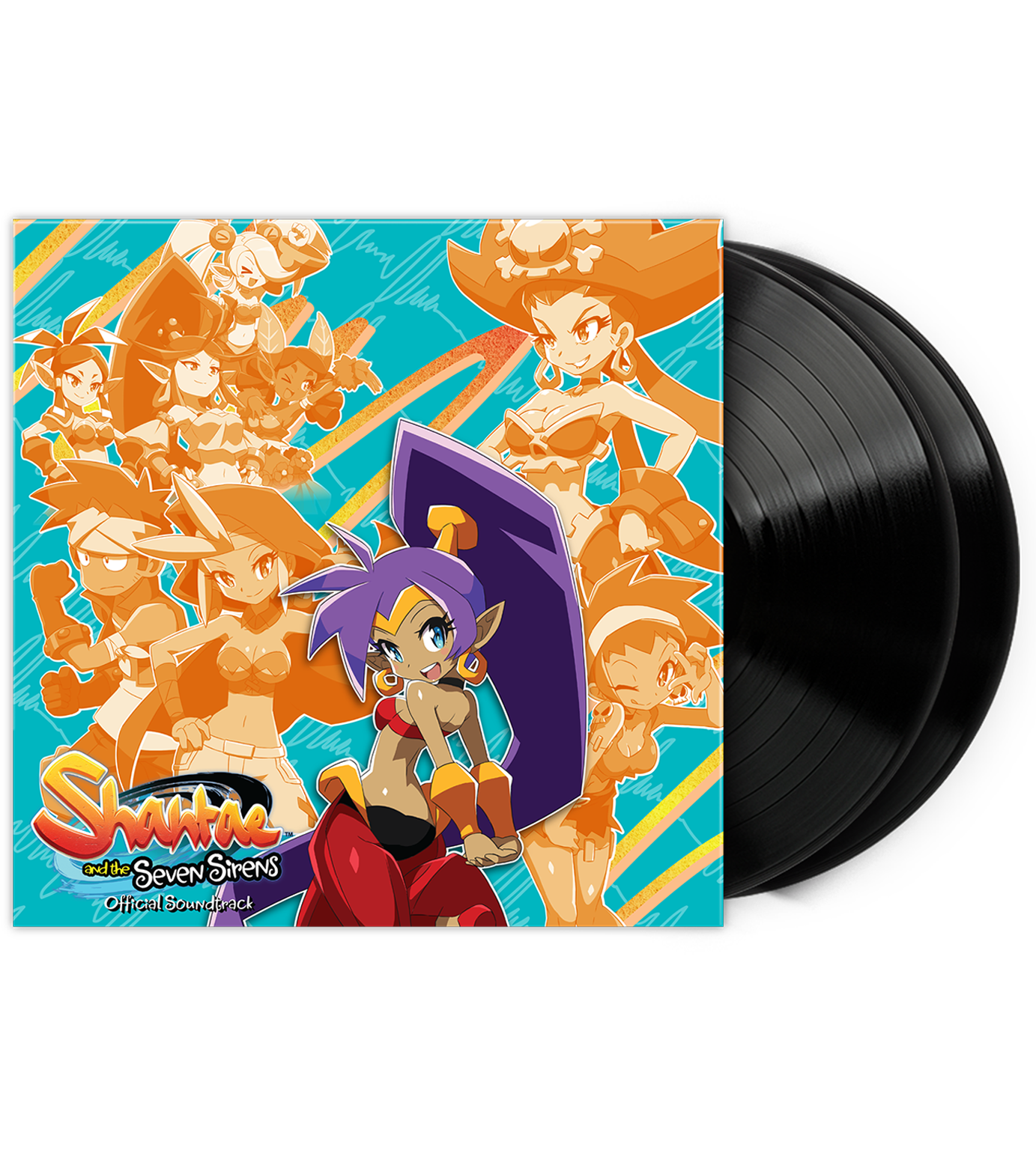 limited-run-shantae-seven-sirens-2lp-vinyl-soundtrack image 1