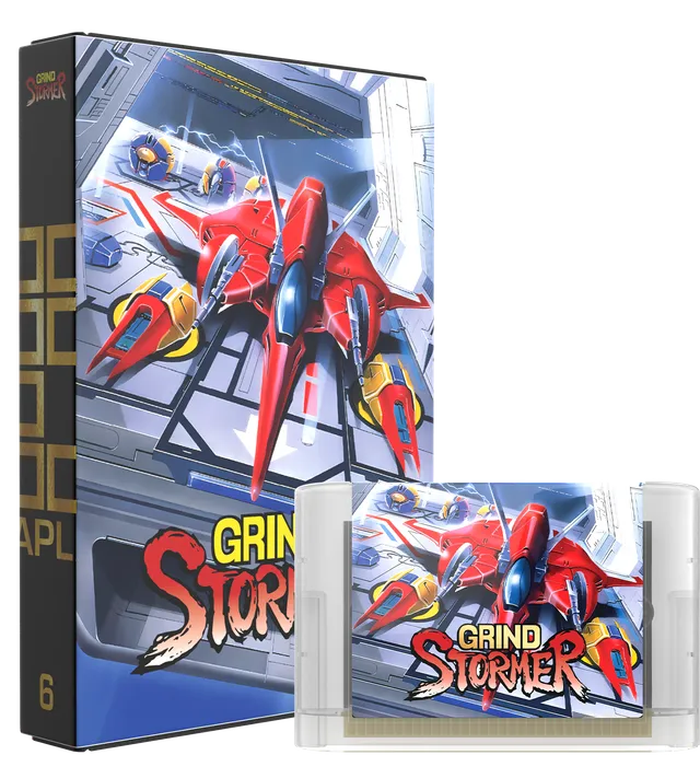 limited-run-grind-stormer-sgn-16-bit-genesis-modul-collectors-edition image 1