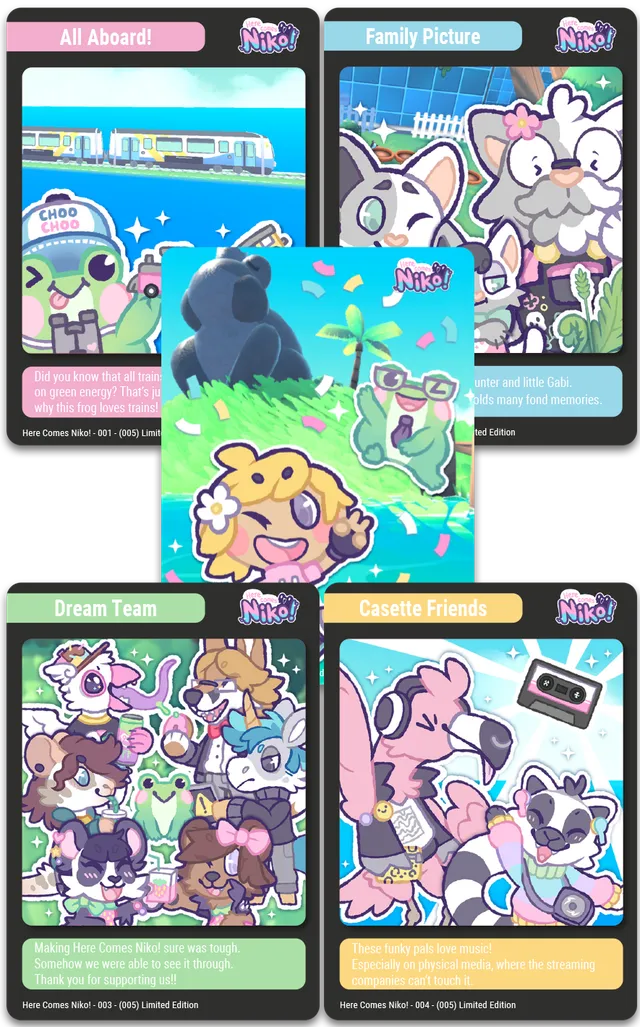 super-rare-games-tc-97-niko-sammelkarten-booster-3-karten image 1