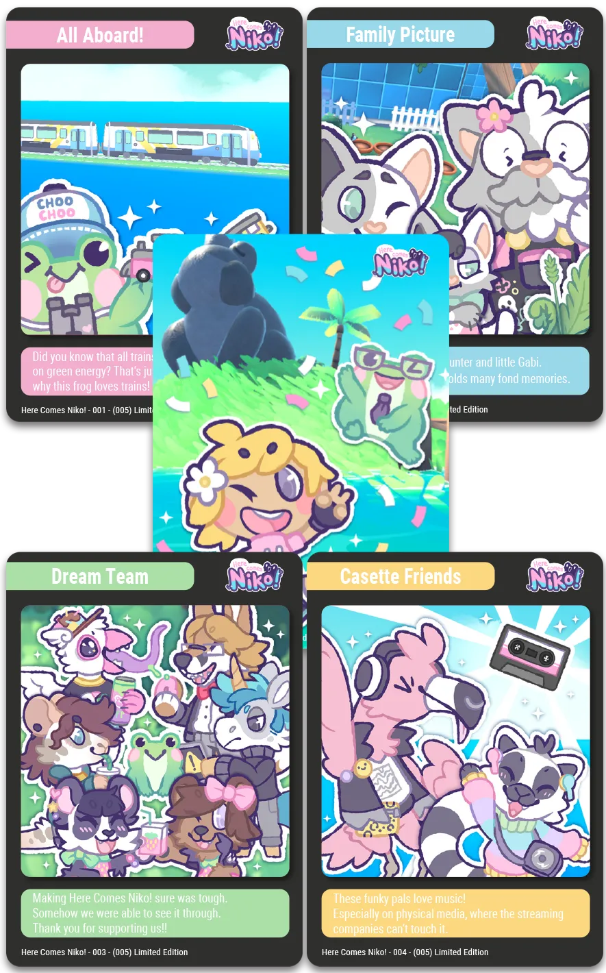 super-rare-games-tc-97-niko-sammelkarten-booster-3-karten image 1