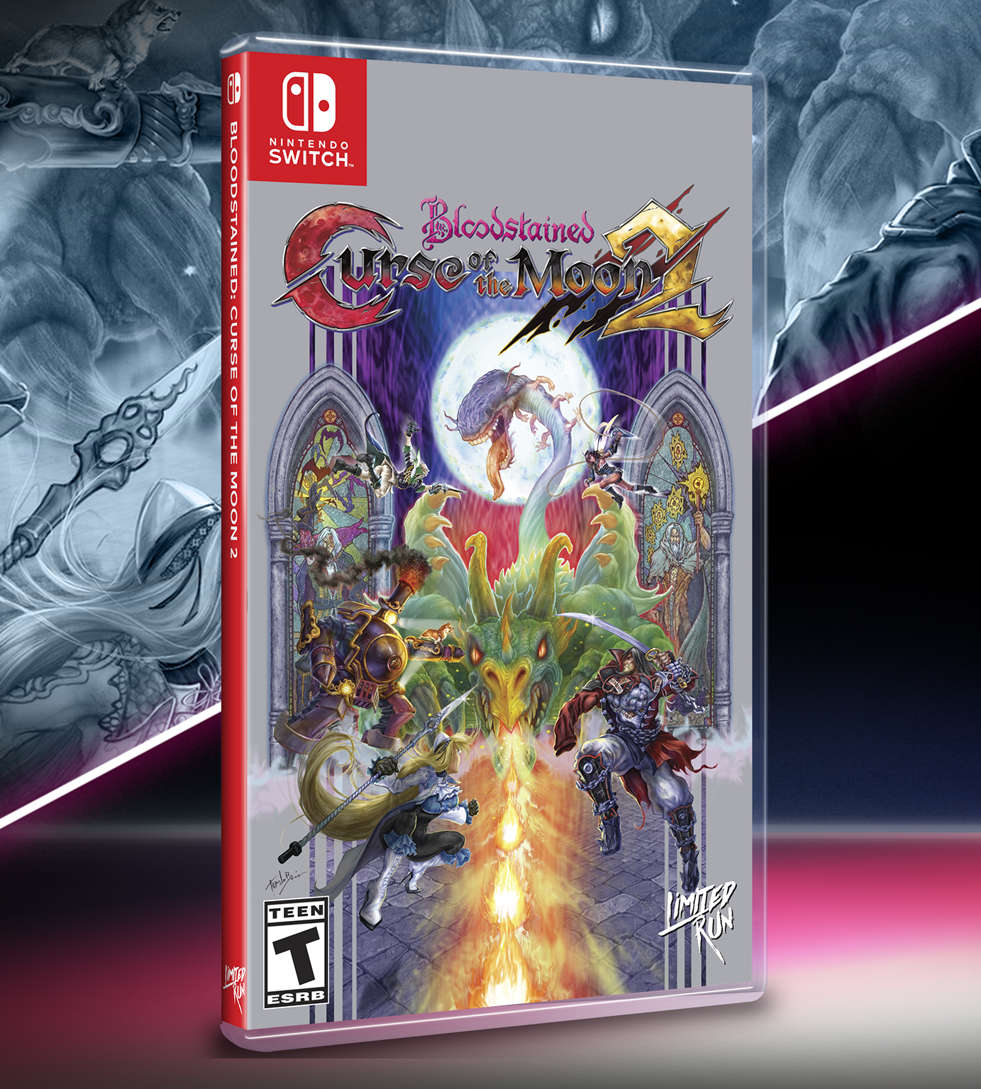 switch-limited-run-98-bloodstained-curse-moon-2-switch-spiel image 2