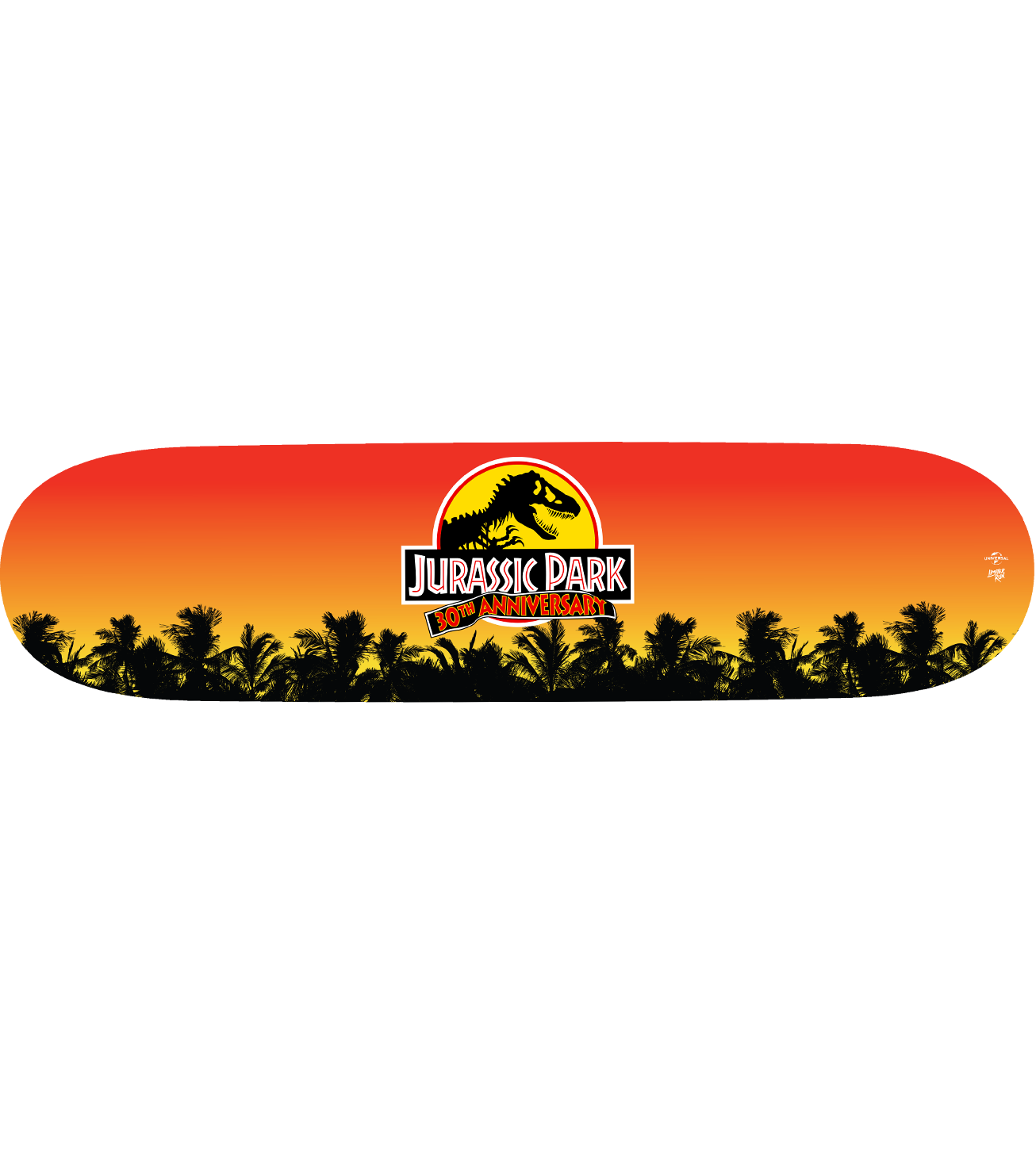 limited-run-jurassic-park-skate-deck-30th-anniversary-holz image 3