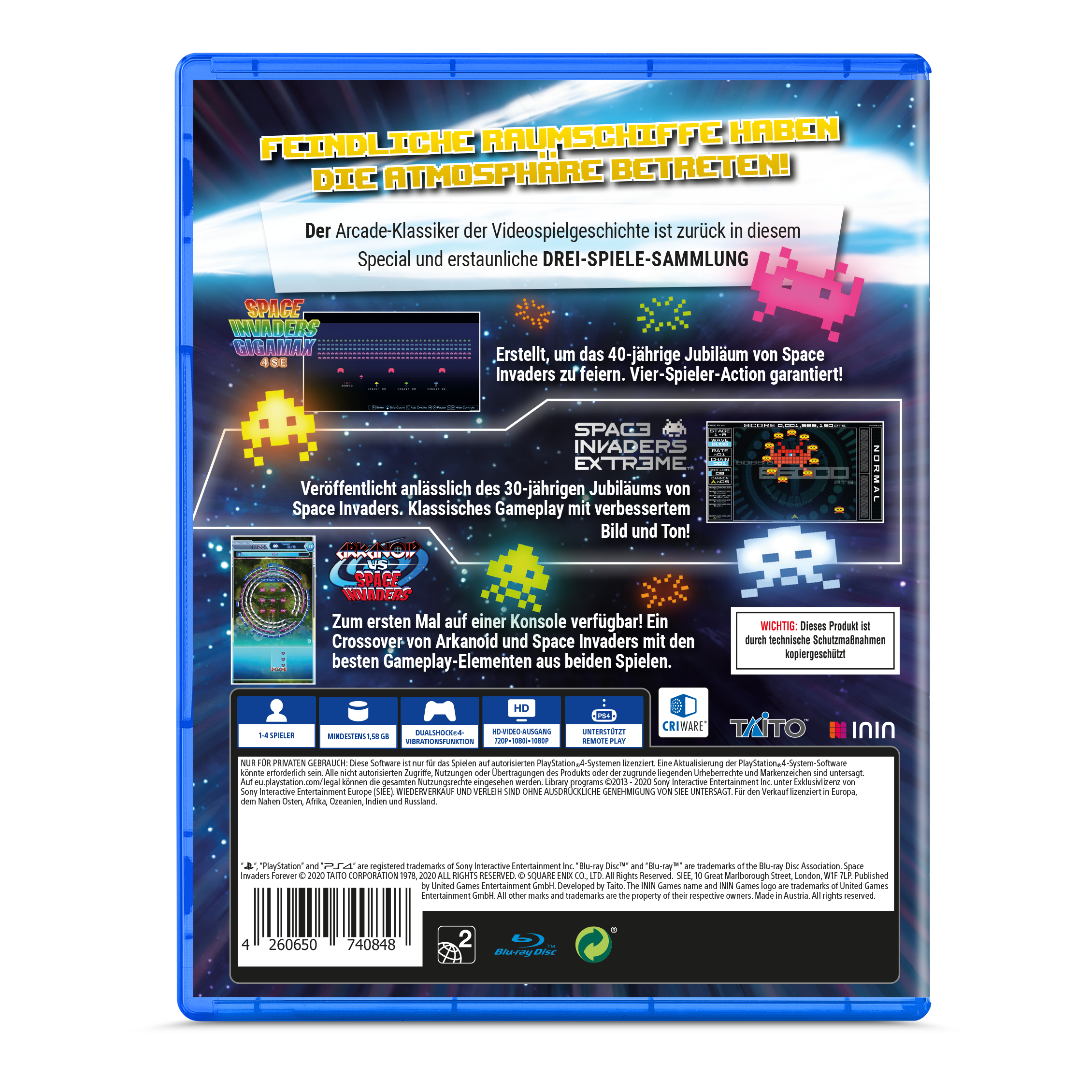 inin-space-invaders-forever-ps4-spiel-deutsche-version-collection image 2