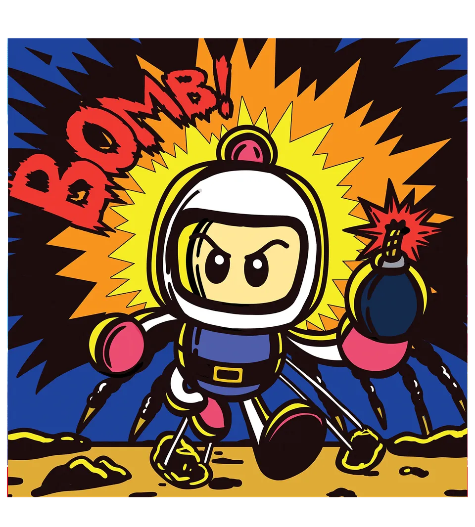 limited-run-bomberman-bomberman-ii-vinyl-soundtrack-exclusive-variant image 1