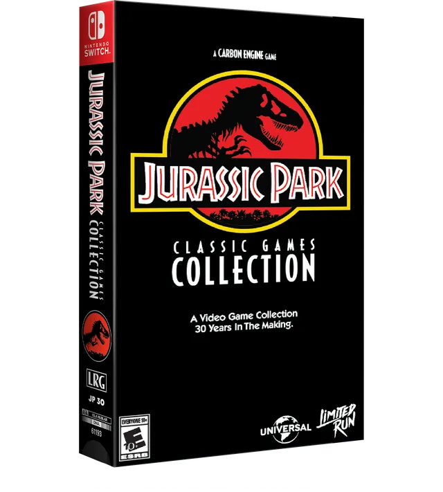 limited-run-jurassic-park-classic-games-switch-spiel-classic image 1